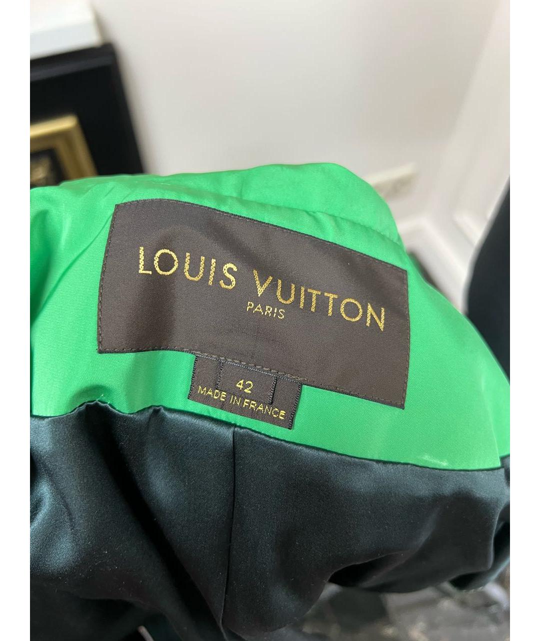 LOUIS VUITTON Зеленый жилет, фото 4