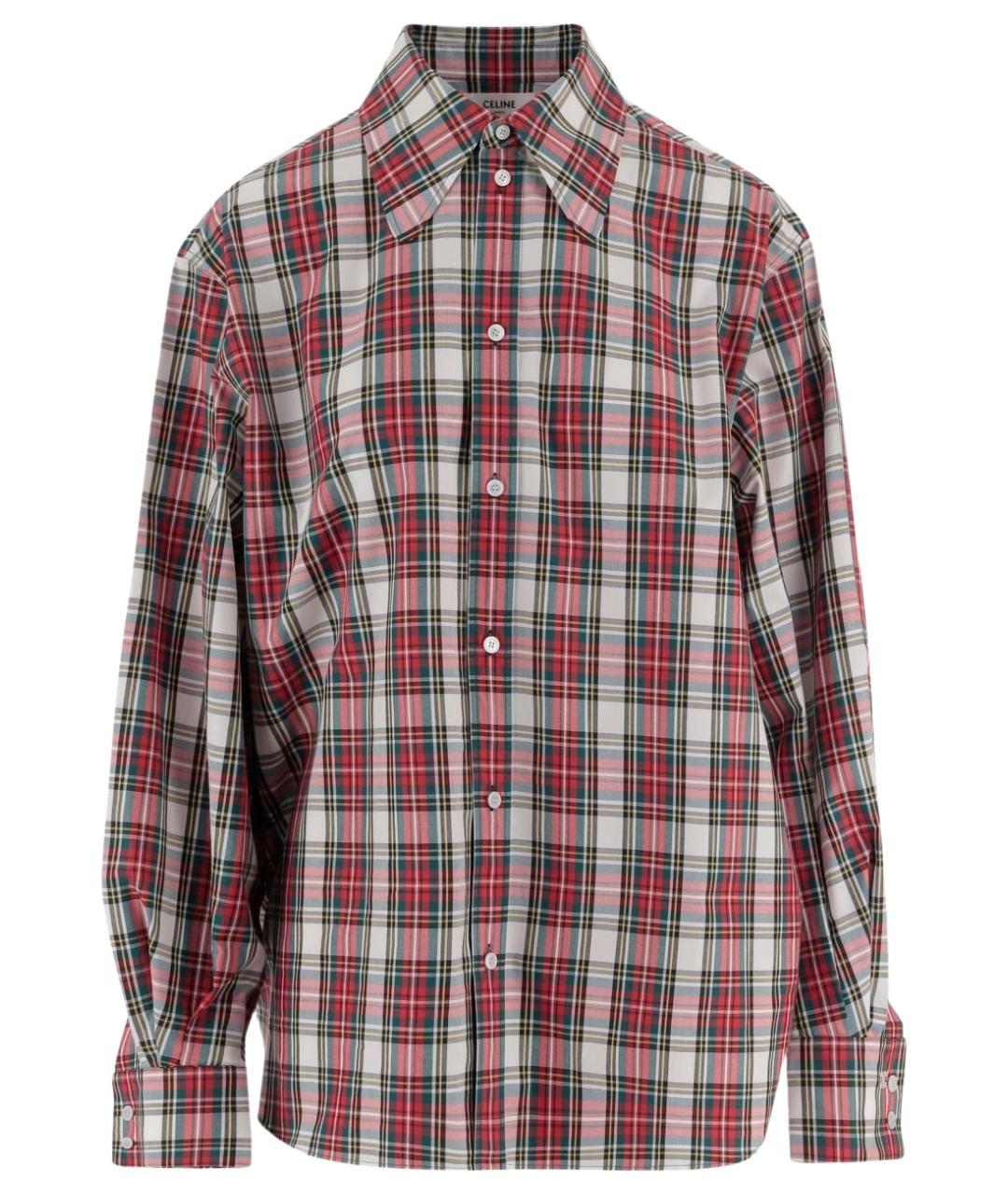 CELINE Мульти хлопковая рубашка, фото 1