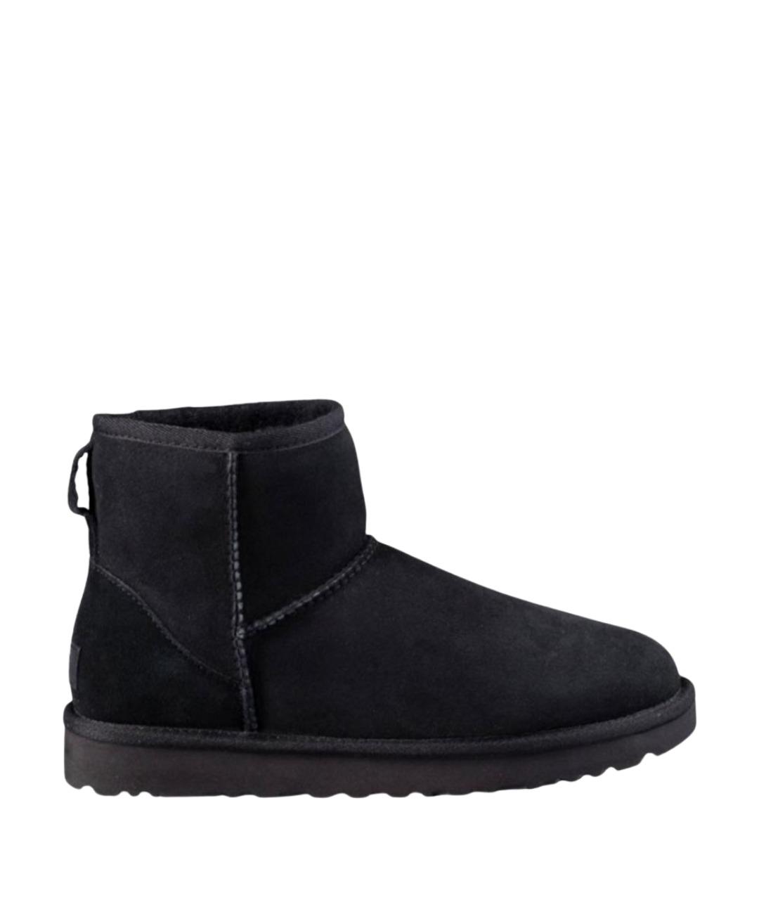UGG AUSTRALIA Черные полусапоги, фото 1