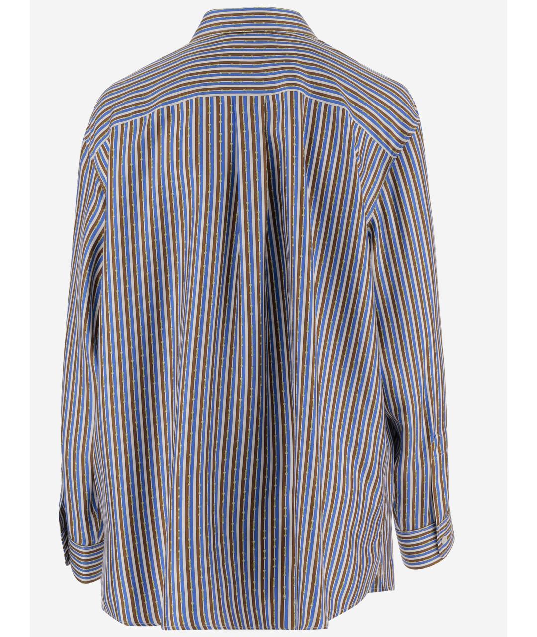 CELINE Мульти шелковая рубашка, фото 2