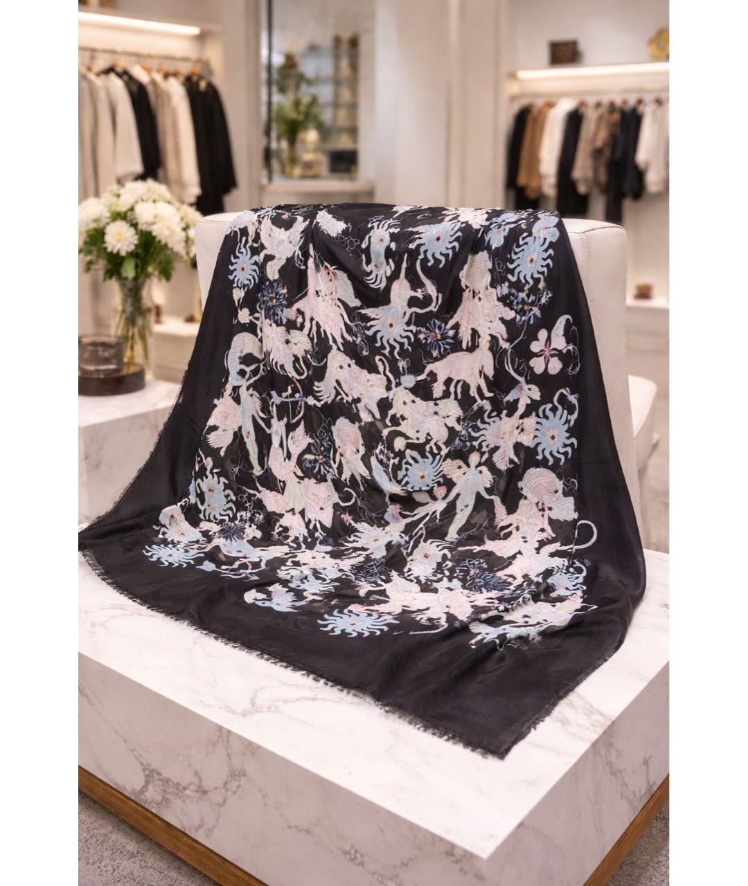 CHRISTIAN DIOR Мульти шерстяной платок, фото 2