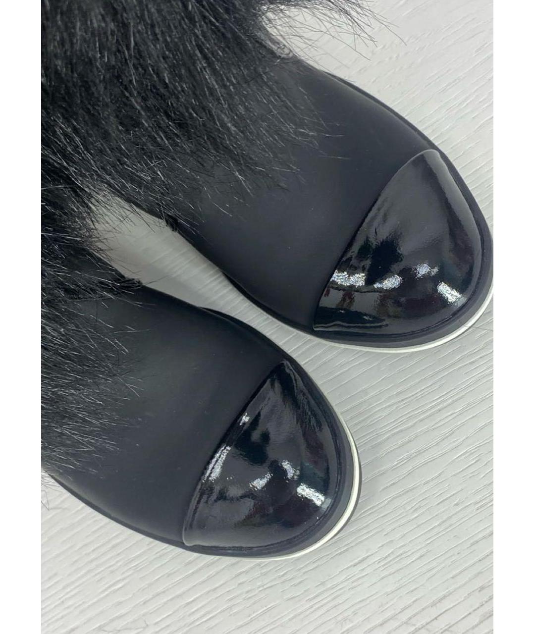 DOLCE&GABBANA Черные сапоги, фото 3