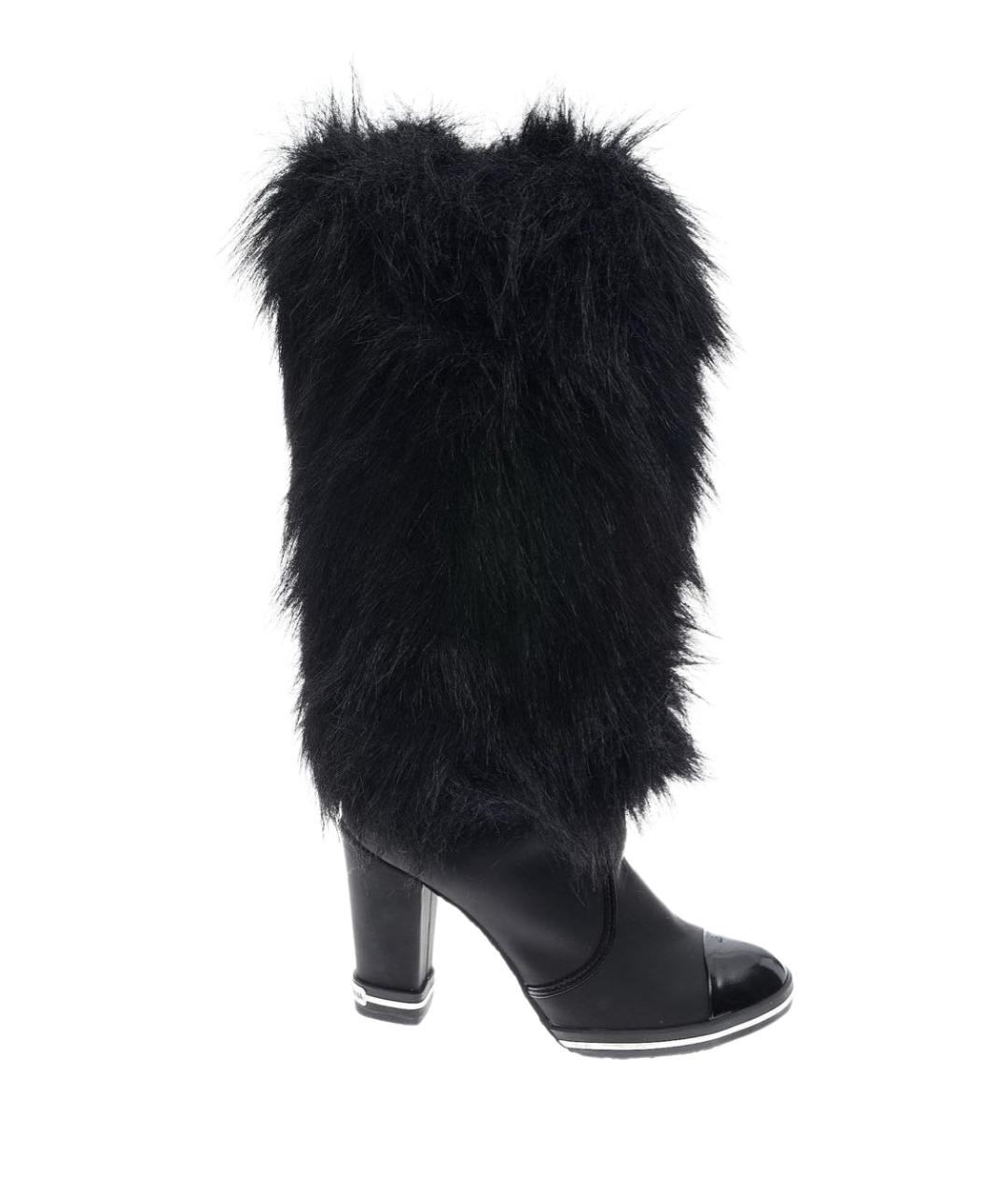 DOLCE&GABBANA Черные сапоги, фото 1