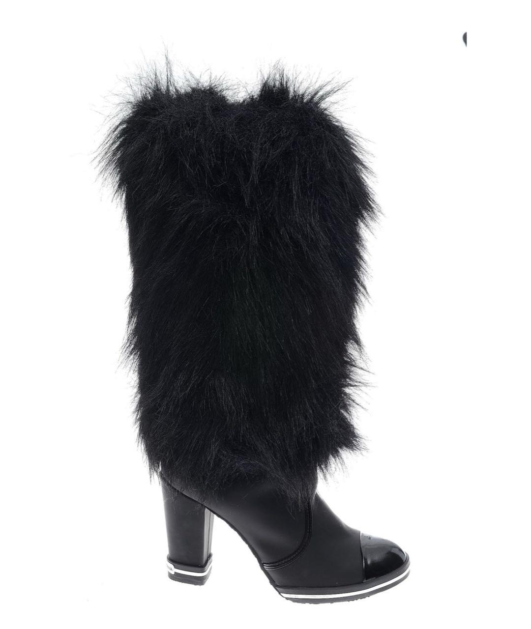 DOLCE&GABBANA Черные сапоги, фото 9