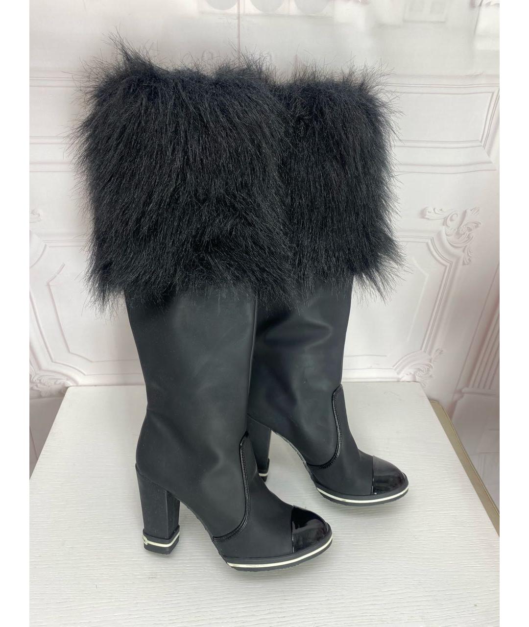 DOLCE&GABBANA Черные сапоги, фото 8