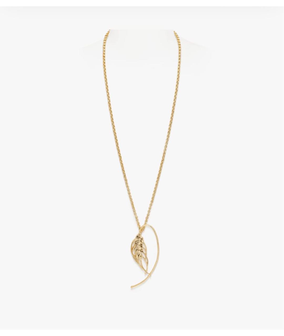 CHANEL Золотая металлическая подвеска, фото 2