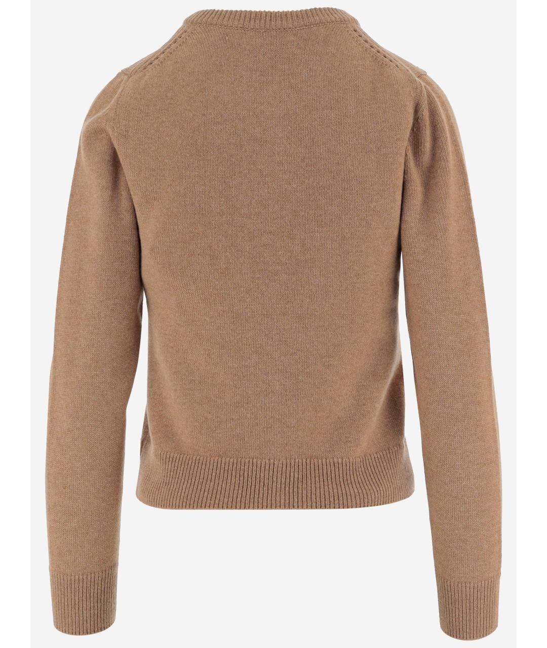 CELINE Коричневый кашемировый кардиган, фото 2