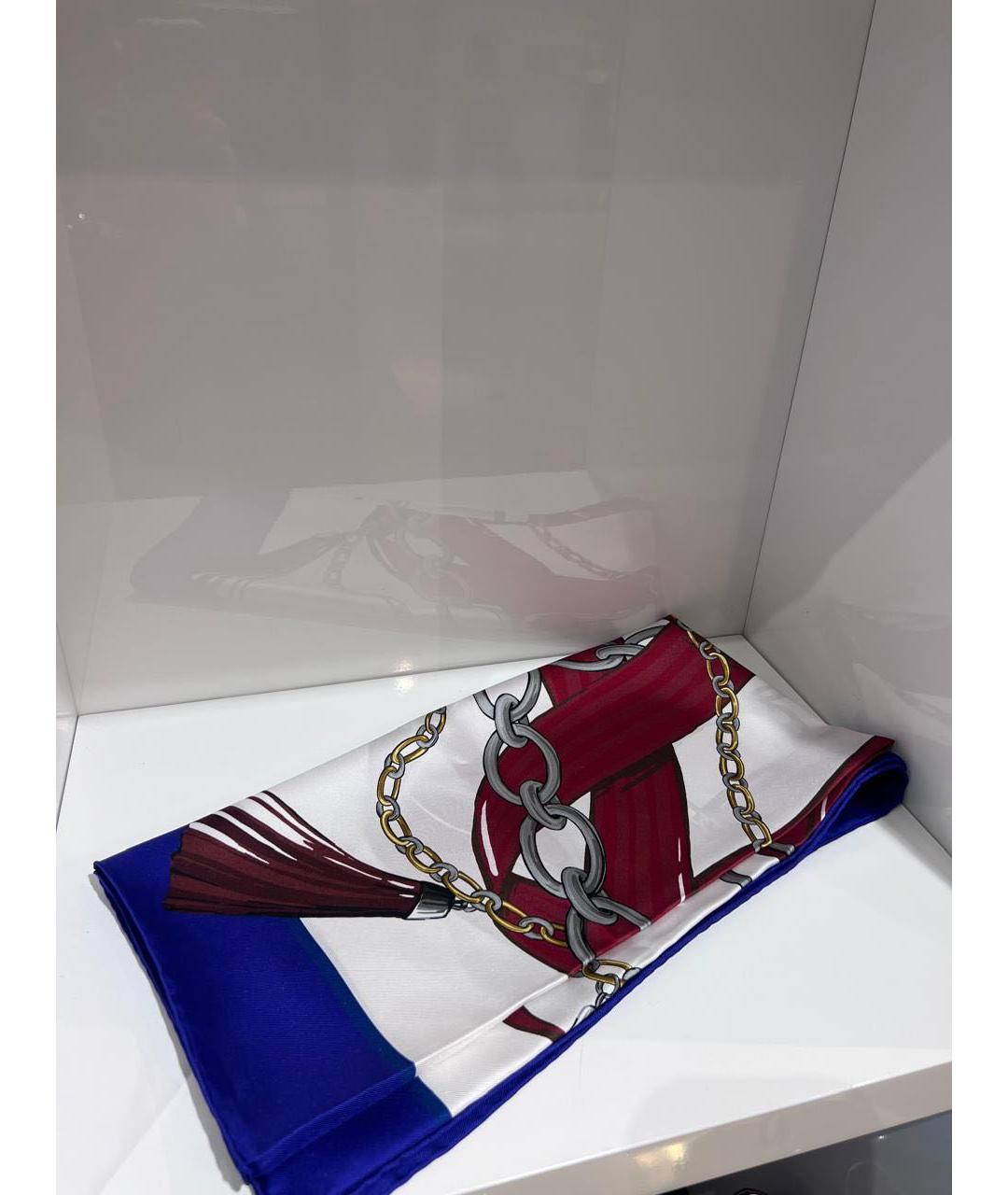 CELINE Мульти шелковый платок, фото 2