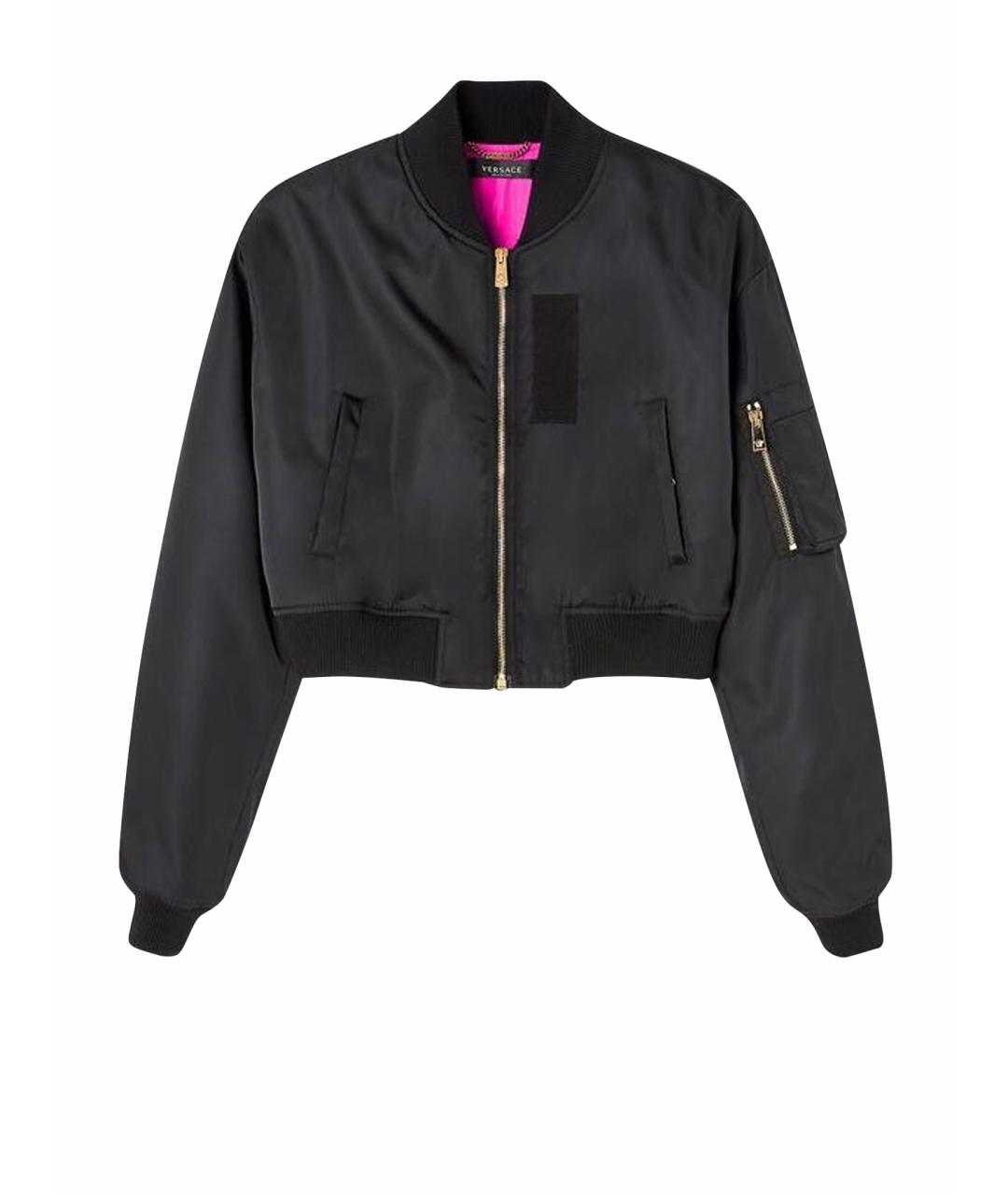 VERSACE Черная куртка, фото 1