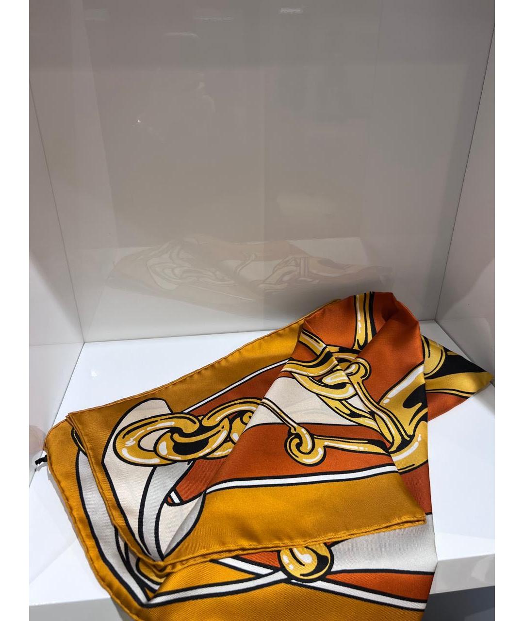 CELINE Мульти шелковый платок, фото 3