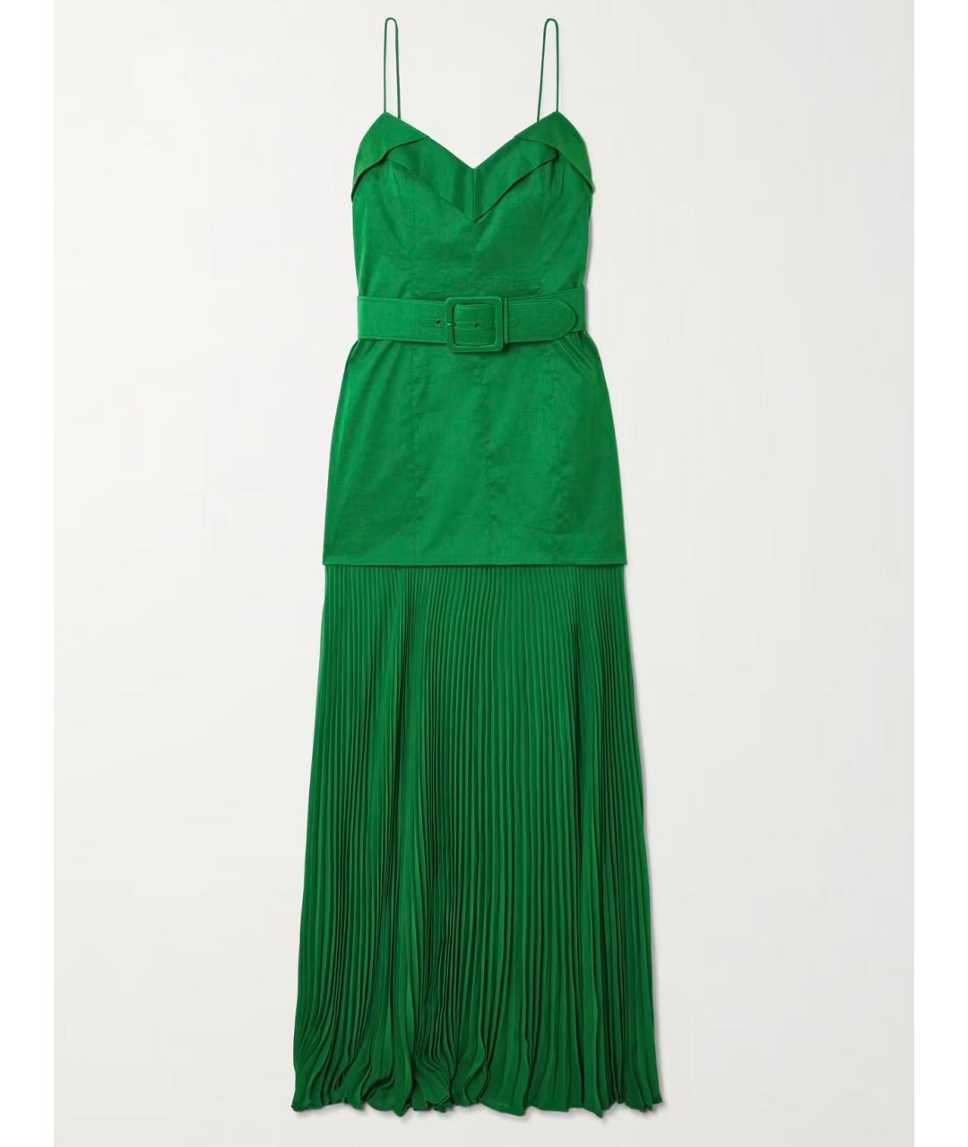 REBECCA VALLANCE Зеленые полиэстеровое коктейльное платье, фото 4
