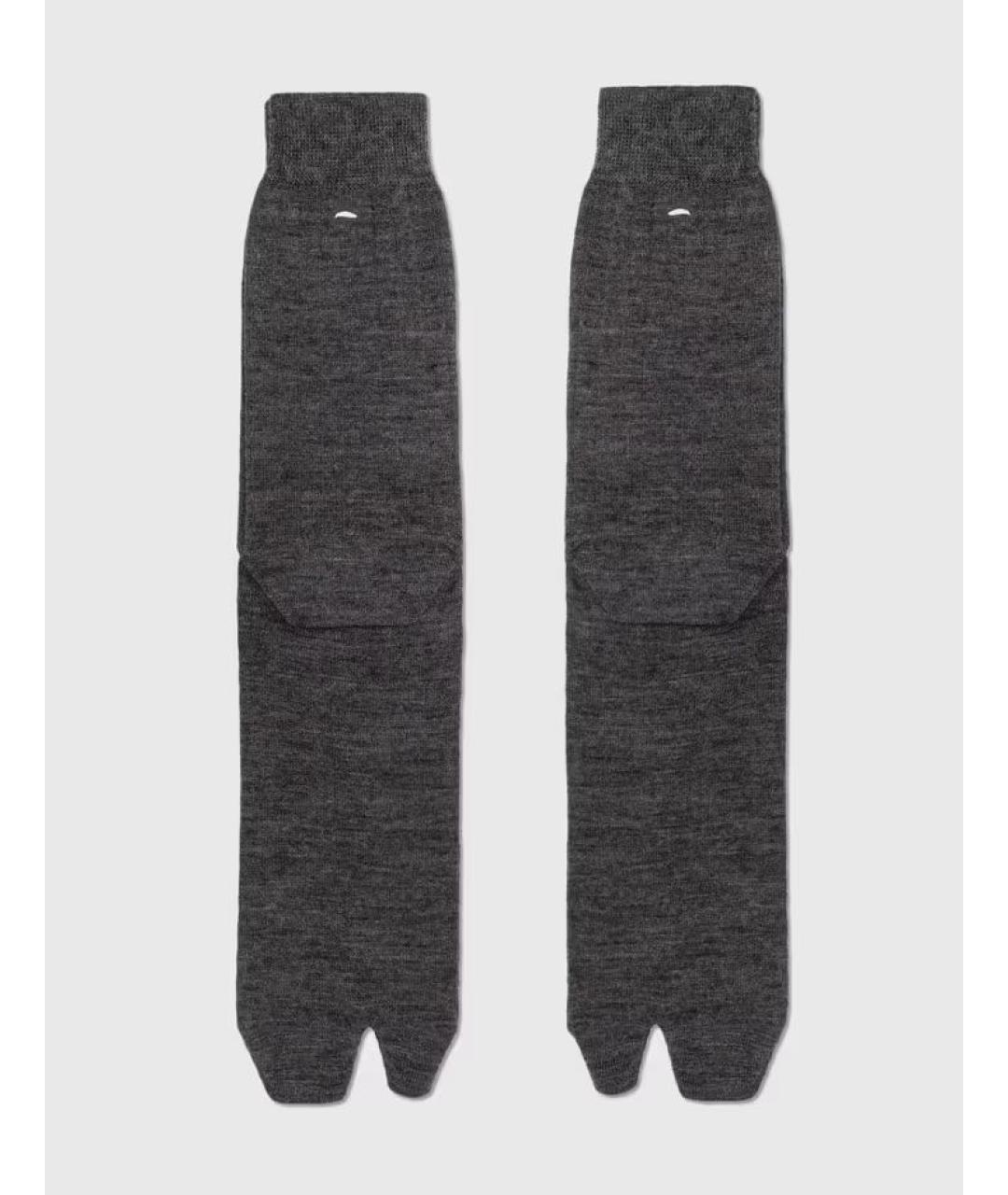MAISON MARGIELA Серые носки, чулки и колготы, фото 7