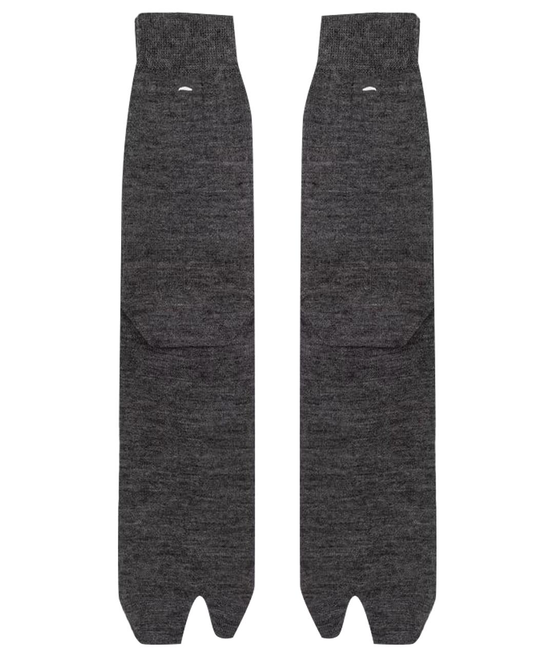 MAISON MARGIELA Серые носки, чулки и колготы, фото 1