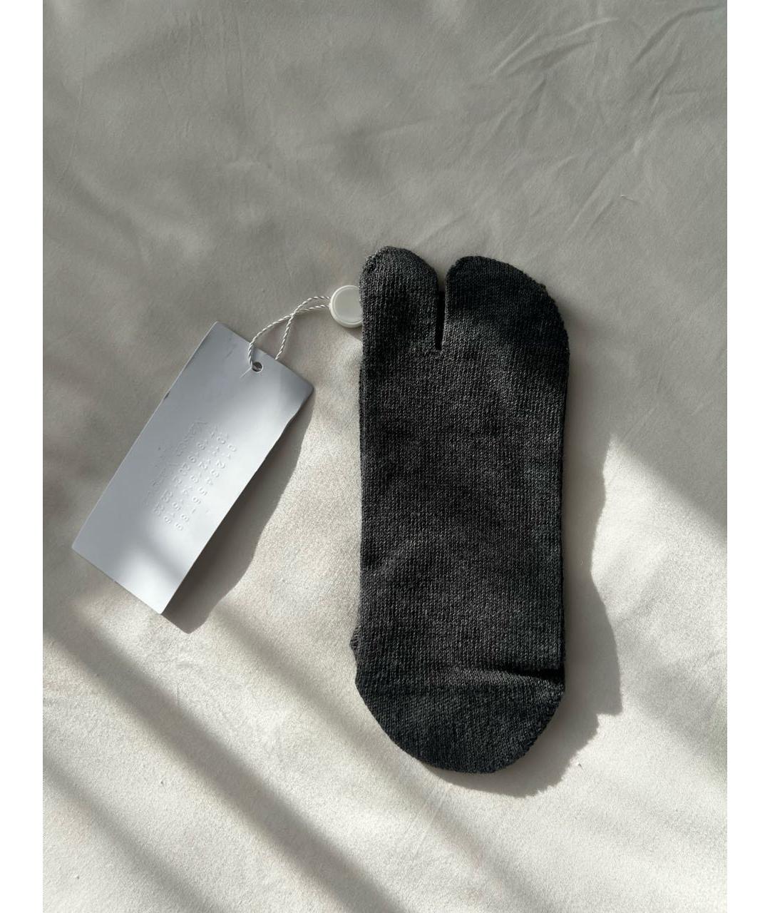 MAISON MARGIELA Серые носки, чулки и колготы, фото 4