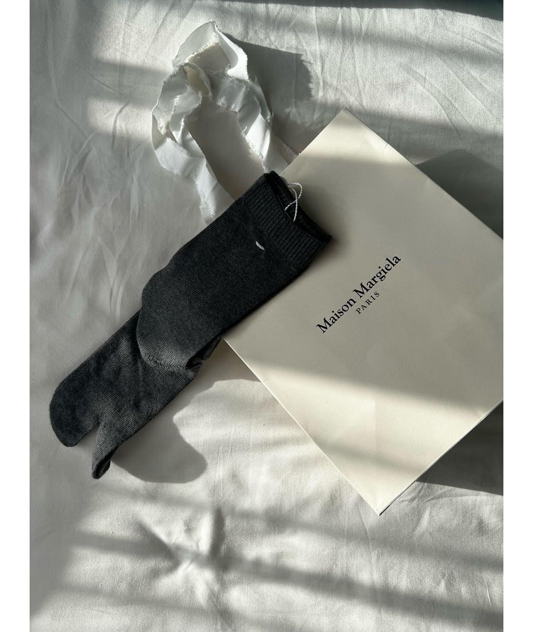 MAISON MARGIELA Серые носки, чулки и колготы, фото 2