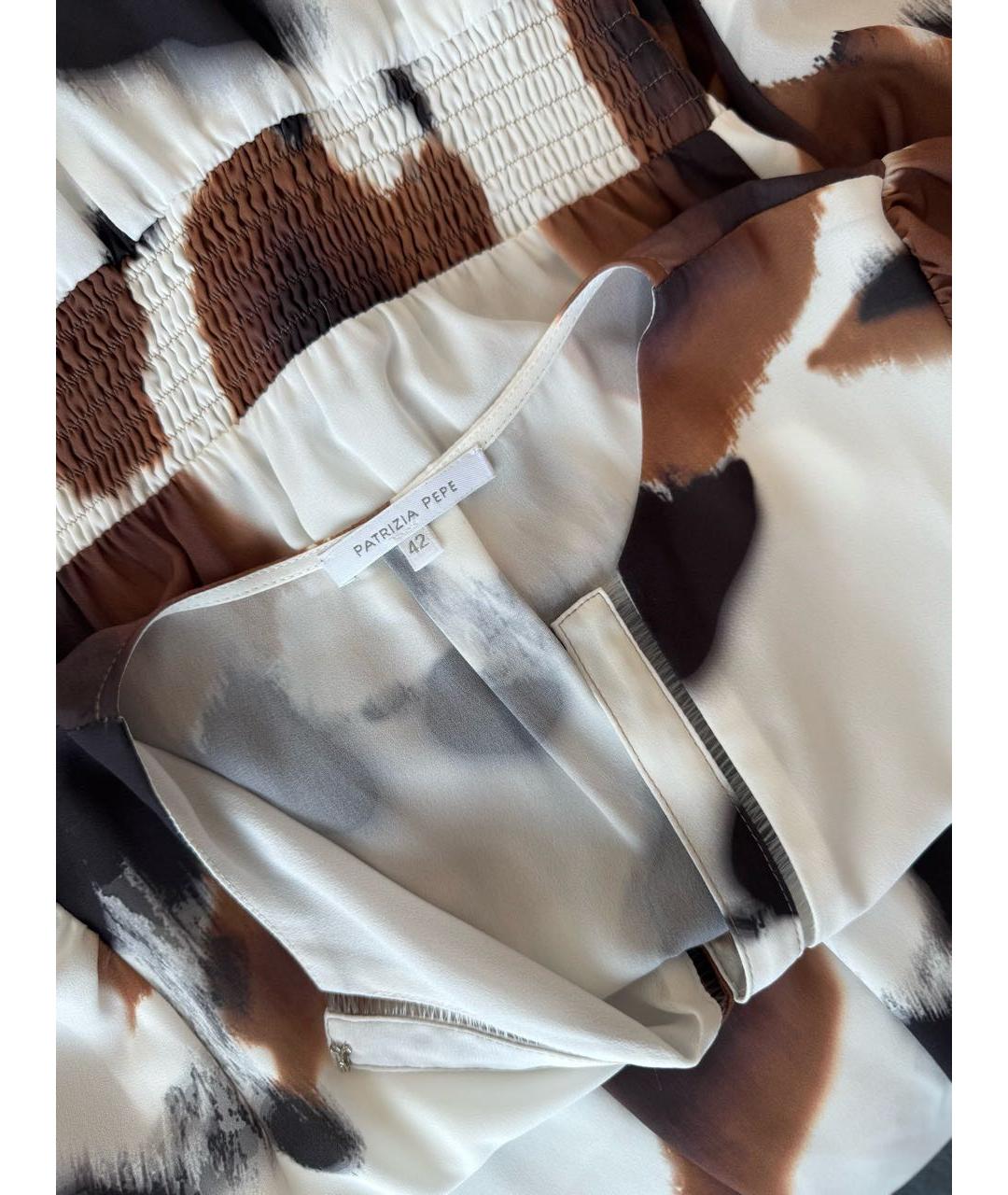 PATRIZIA PEPE Мульти полиэстеровое повседневное платье, фото 3