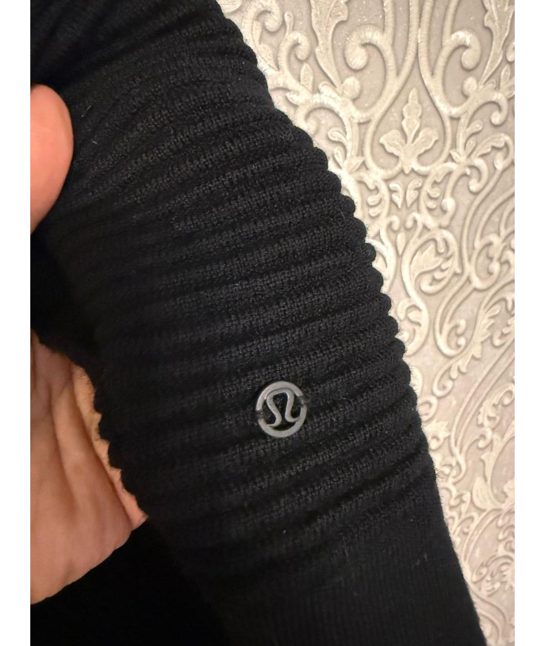 Lululemon Черный шерстяной кардиган, фото 5