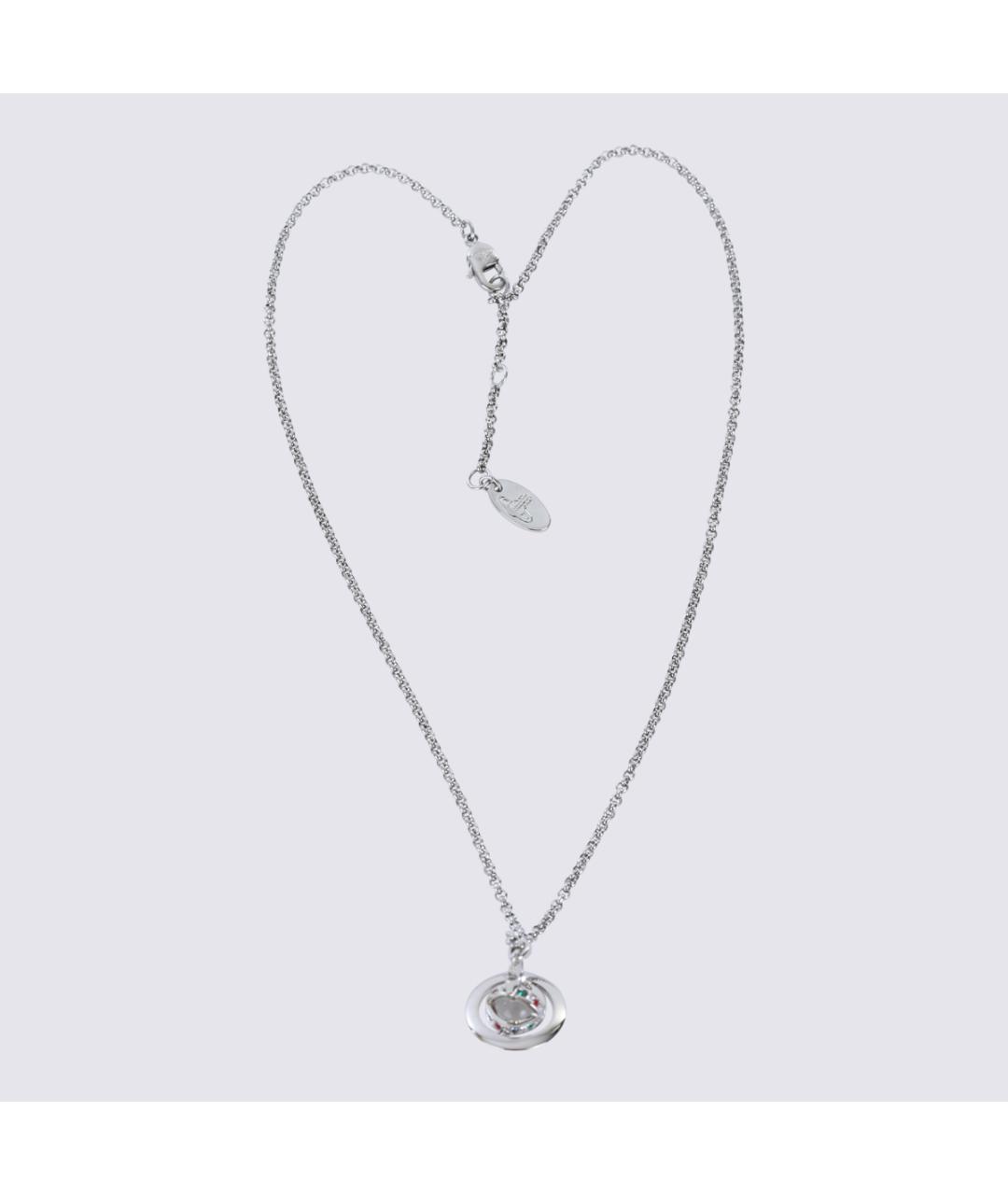 VIVIENNE WESTWOOD Серебряная металлическая подвеска, фото 3