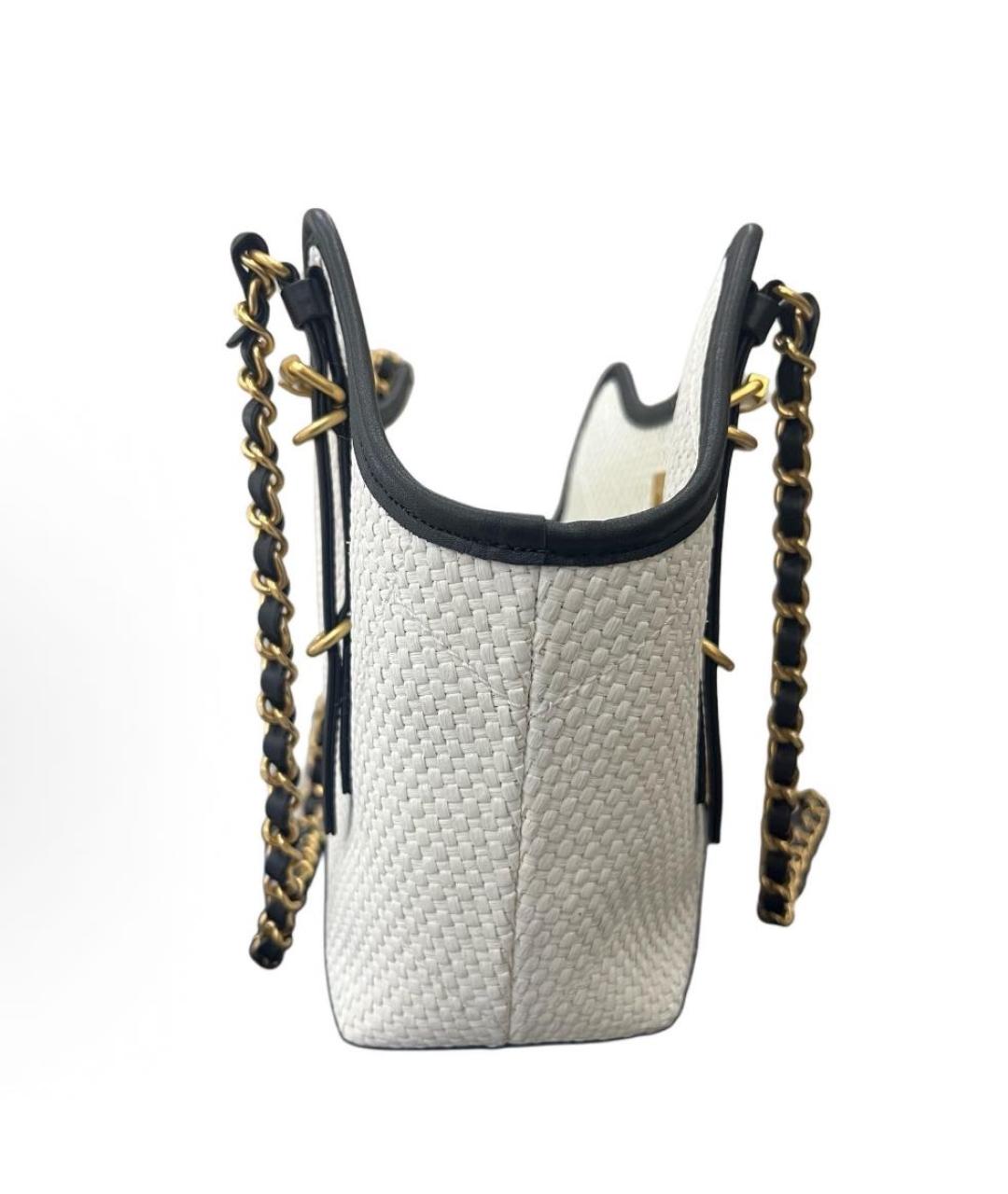 CHANEL Белая сумка тоут, фото 2