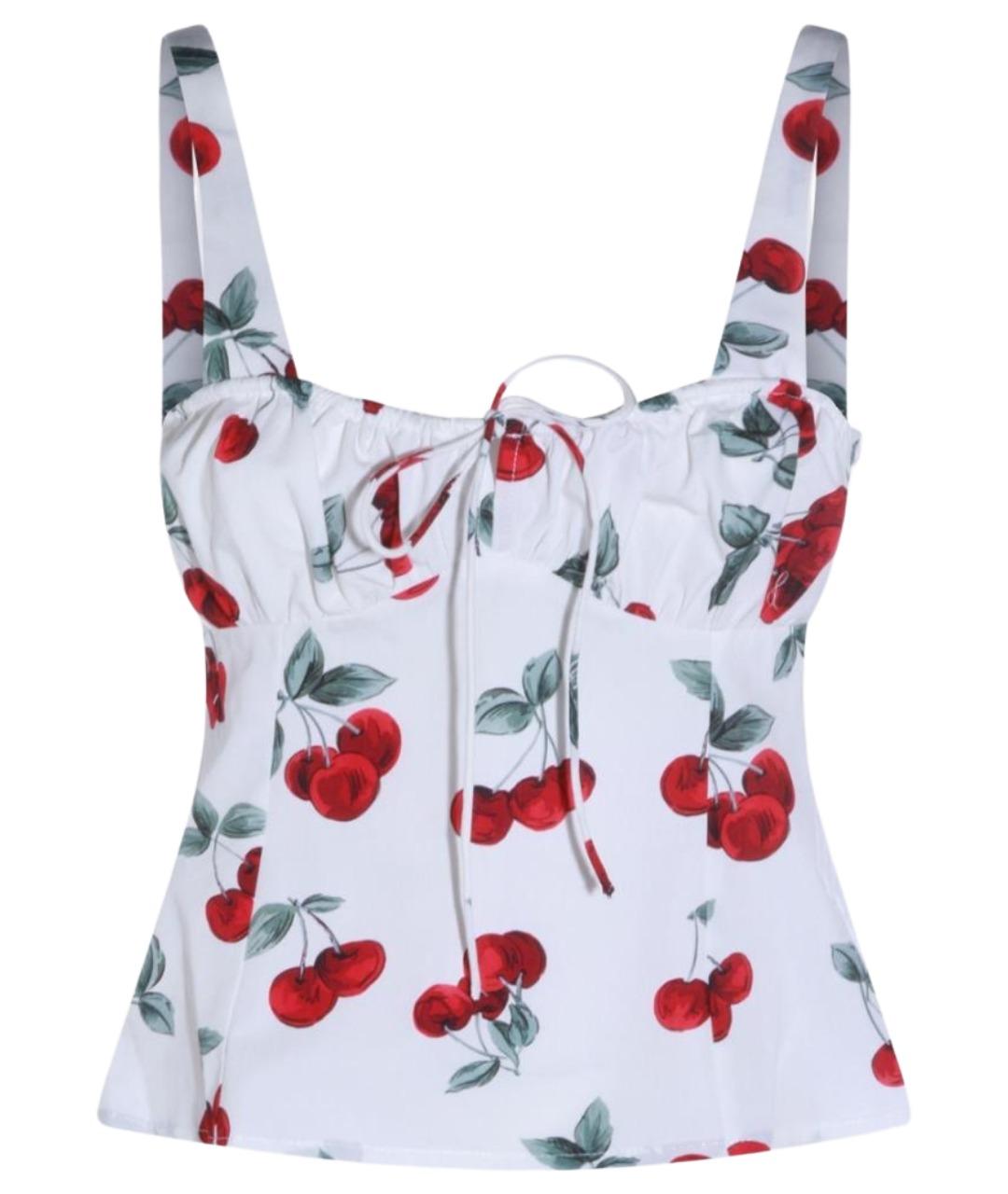 TWIN-SET Мульти хлопковая майка, фото 1