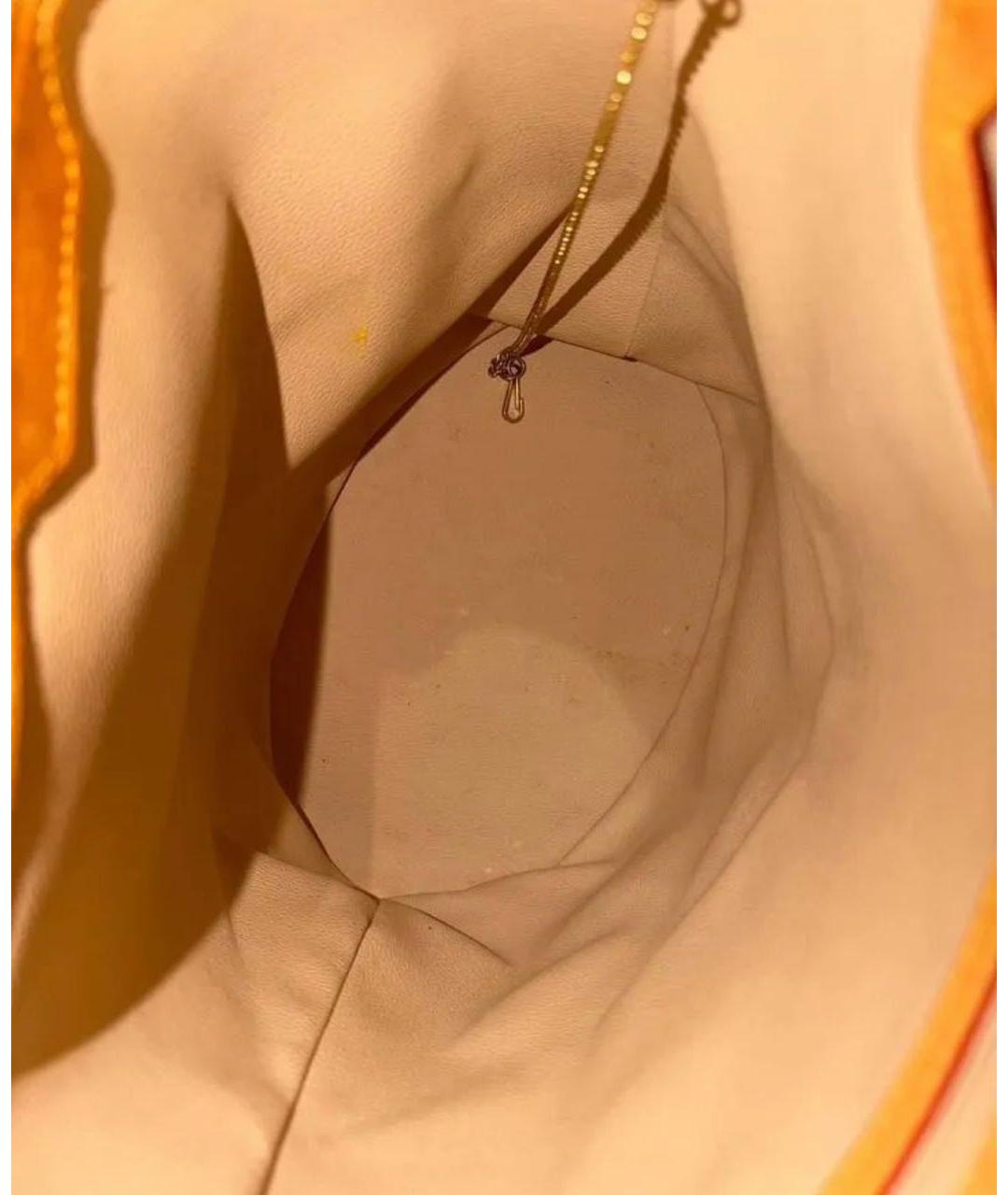 LOUIS VUITTON Коричневый кожаный рюкзак, фото 7