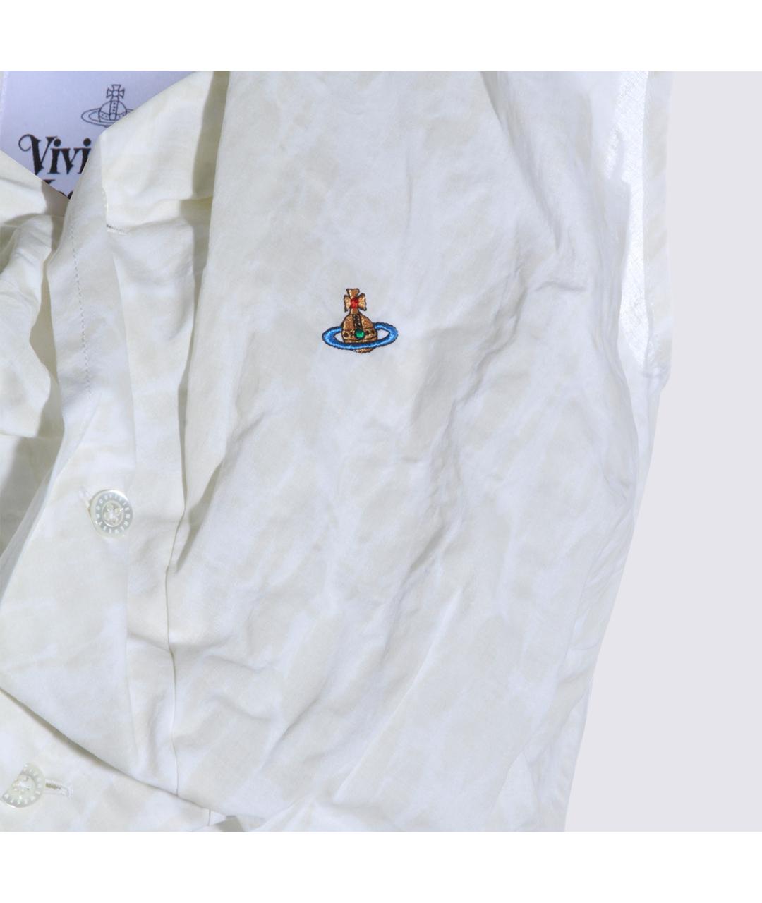VIVIENNE WESTWOOD Белая хлопковая рубашка, фото 3