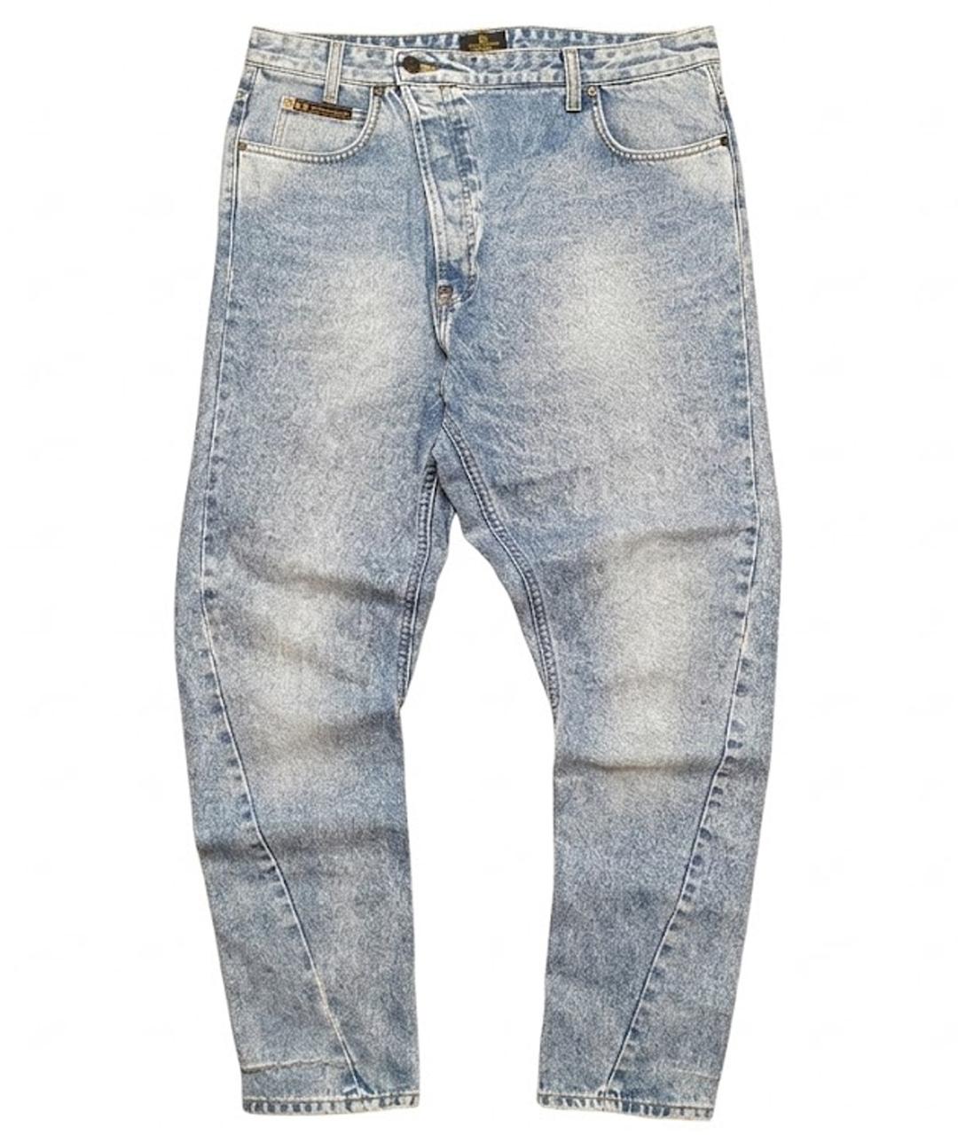 VIVIENNE WESTWOOD Голубые хлопковые джинсы, фото 1