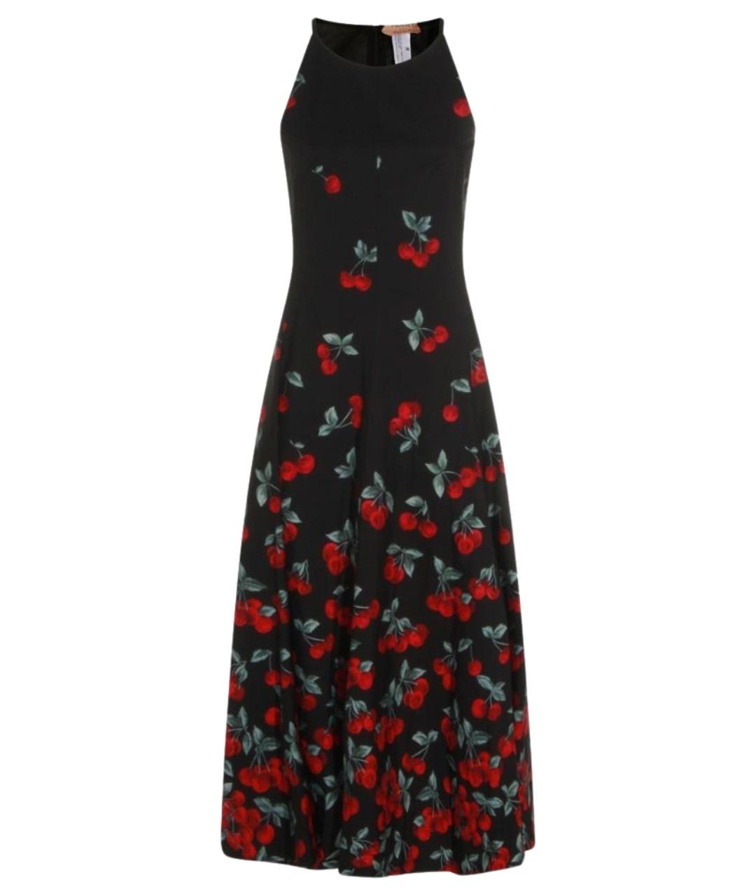 TWIN-SET Мульти хлопковое повседневное платье, фото 1