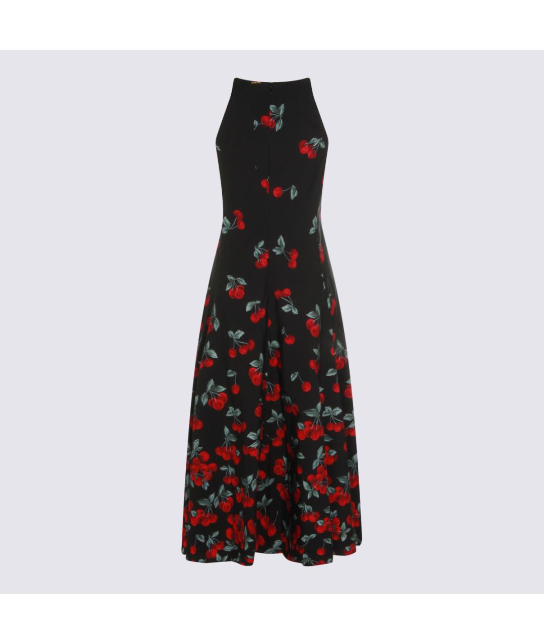 TWIN-SET Мульти хлопковое повседневное платье, фото 2