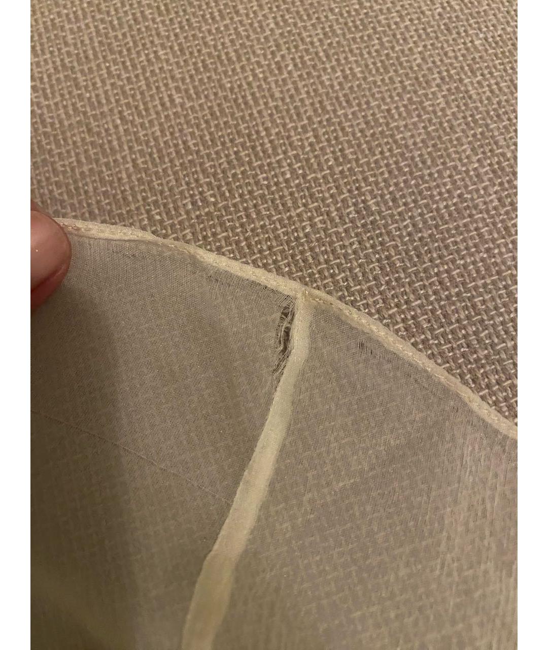 PRADA Бежевая льняная юбка миди, фото 8