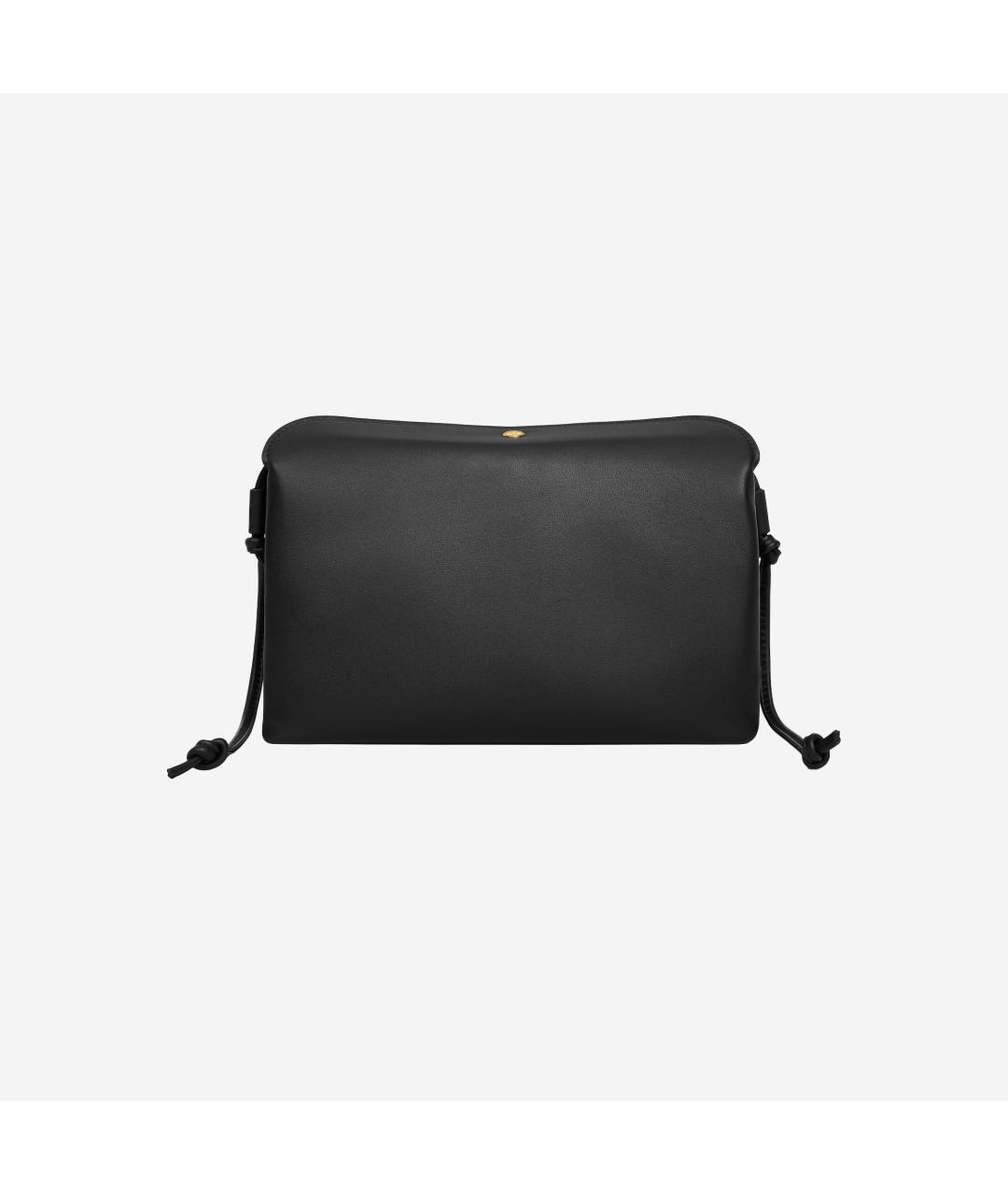 CELINE Черная кожаная сумка через плечо, фото 3