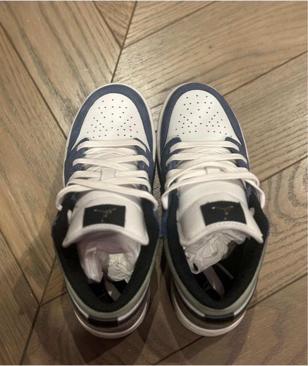 NIKE Мульти кожаные кроссовки, фото 3