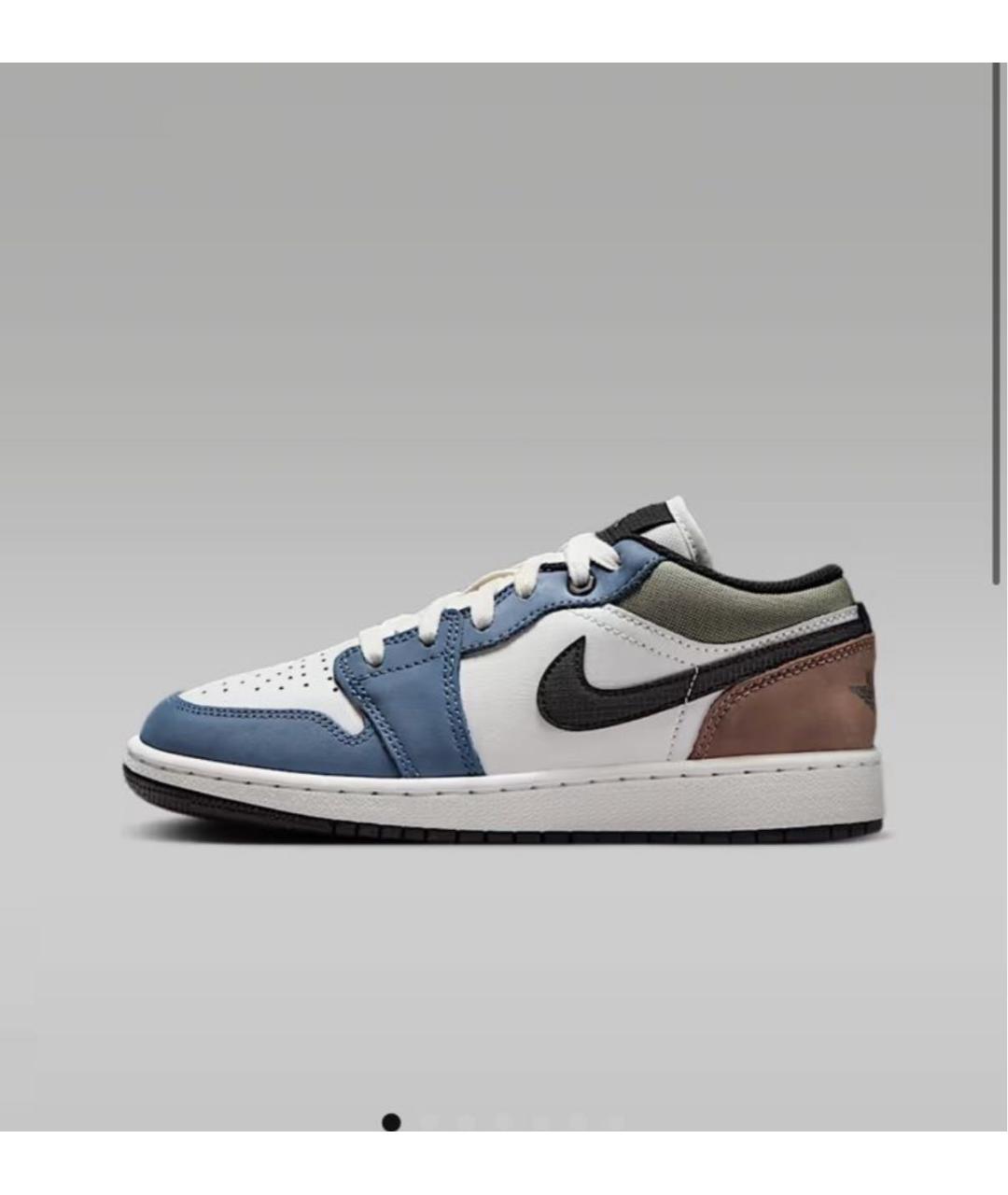 NIKE Мульти кожаные кроссовки, фото 7