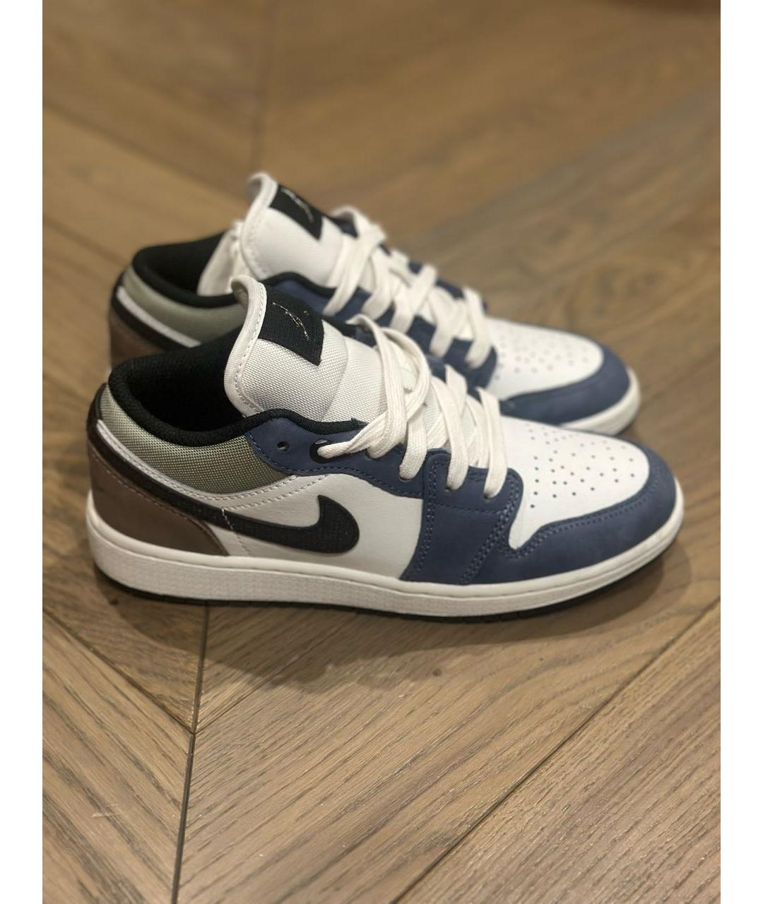 NIKE Мульти кожаные кроссовки, фото 5