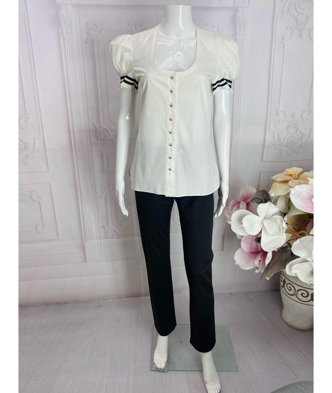 BALENCIAGA Белая хлопковая рубашка, фото 6