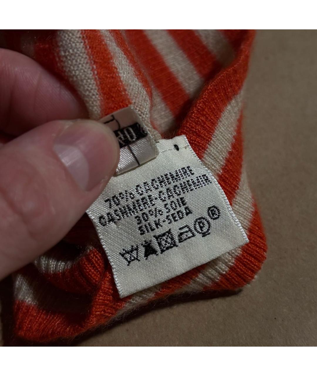 HERMES Мульти кашемировый джемпер / свитер, фото 7