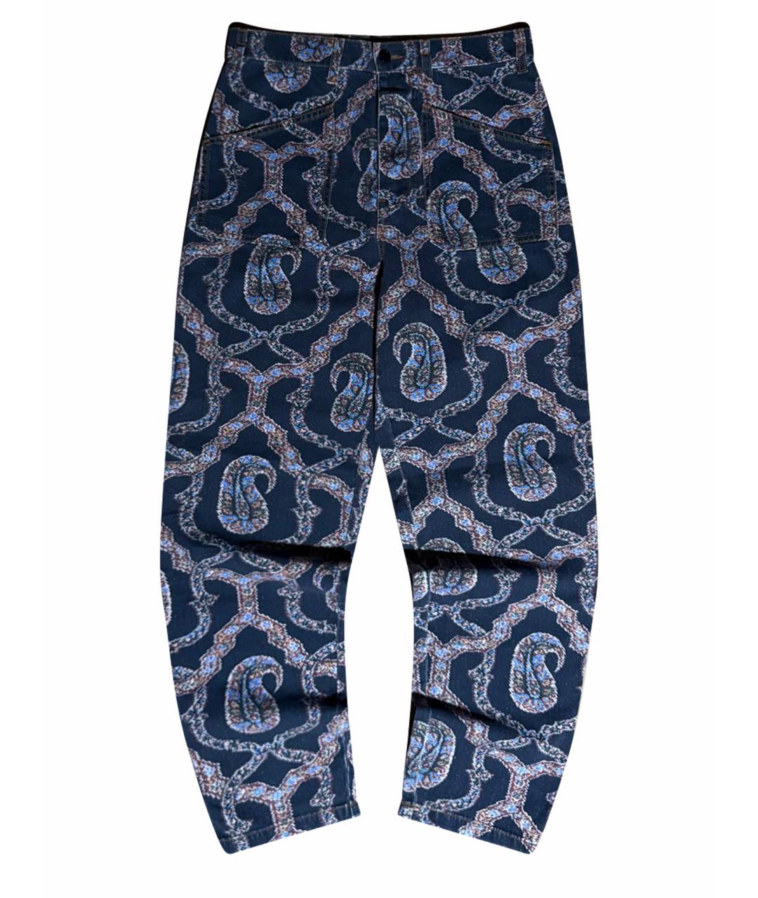 ETRO Мульти хлопковые брюки широкие, фото 1