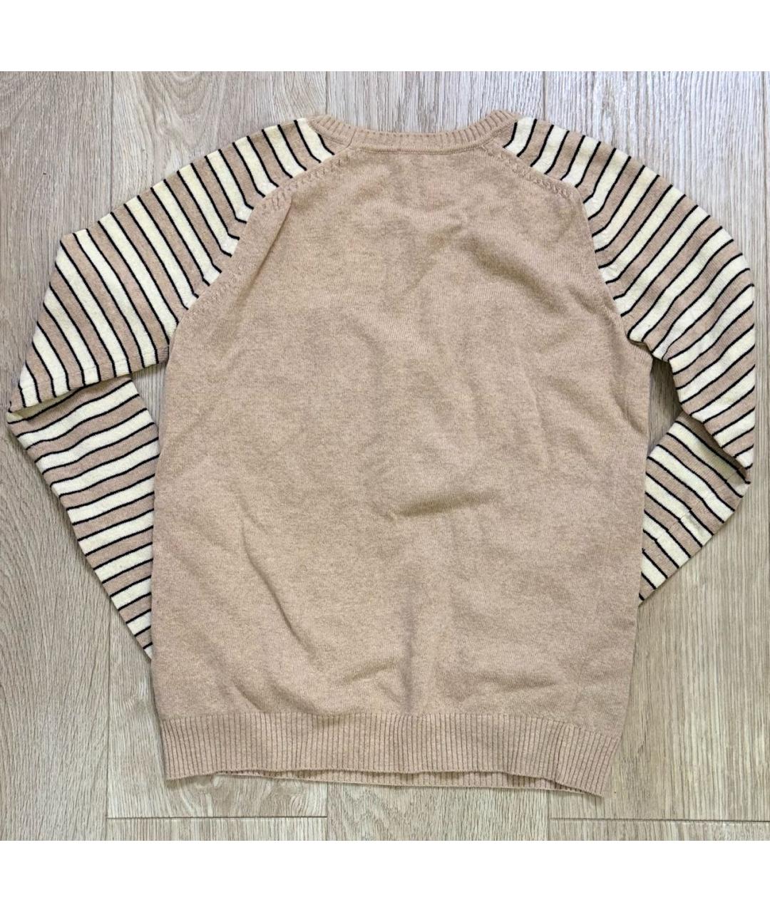 MAX&CO Бежевый шерстяной джемпер / свитер, фото 2