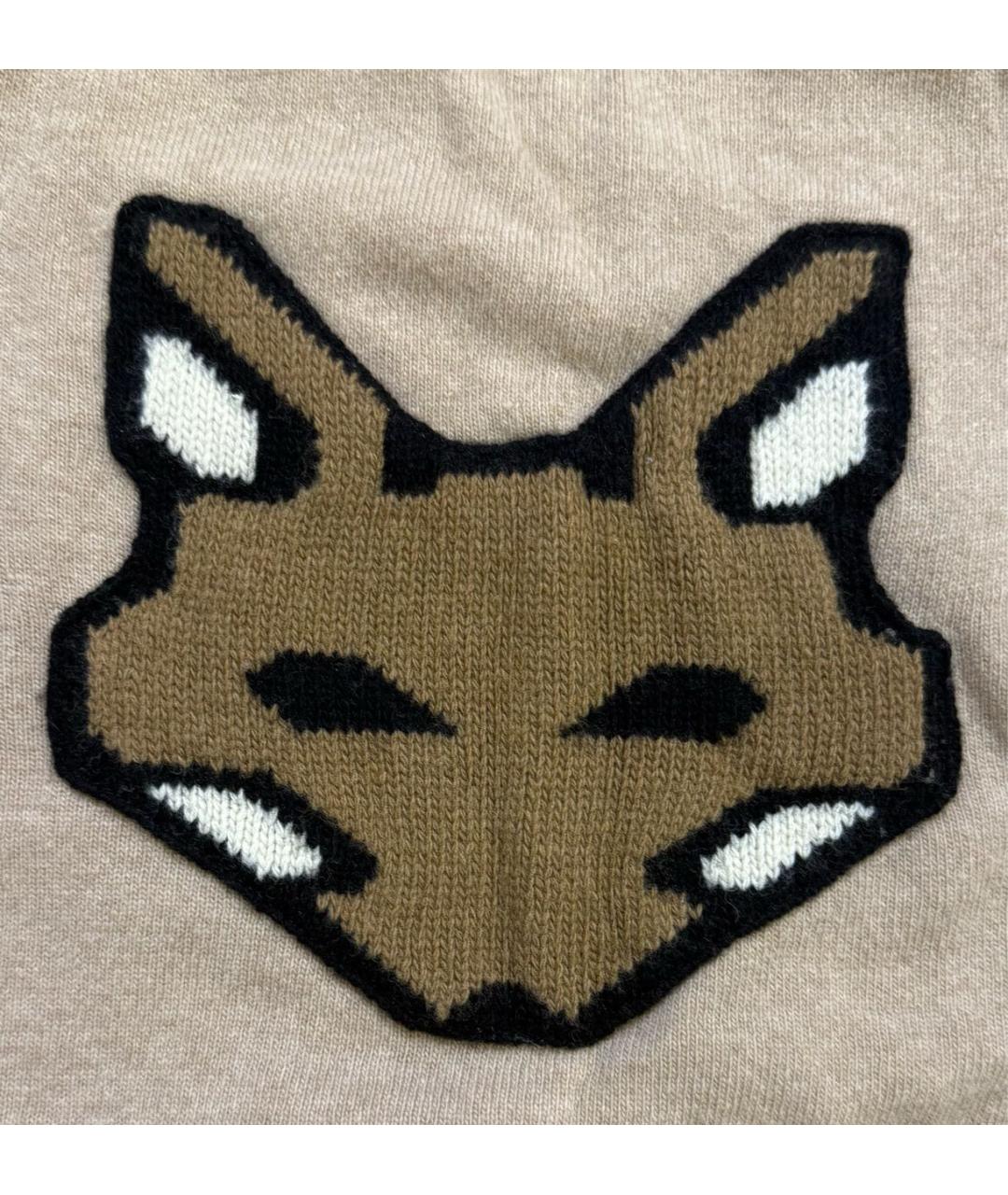 MAX&CO Бежевый шерстяной джемпер / свитер, фото 4