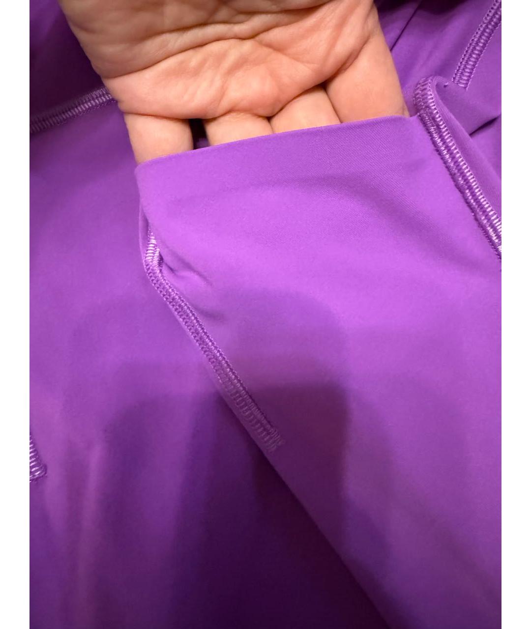 Lululemon Фиолетовые полиэстеровые спортивные брюки и шорты, фото 6