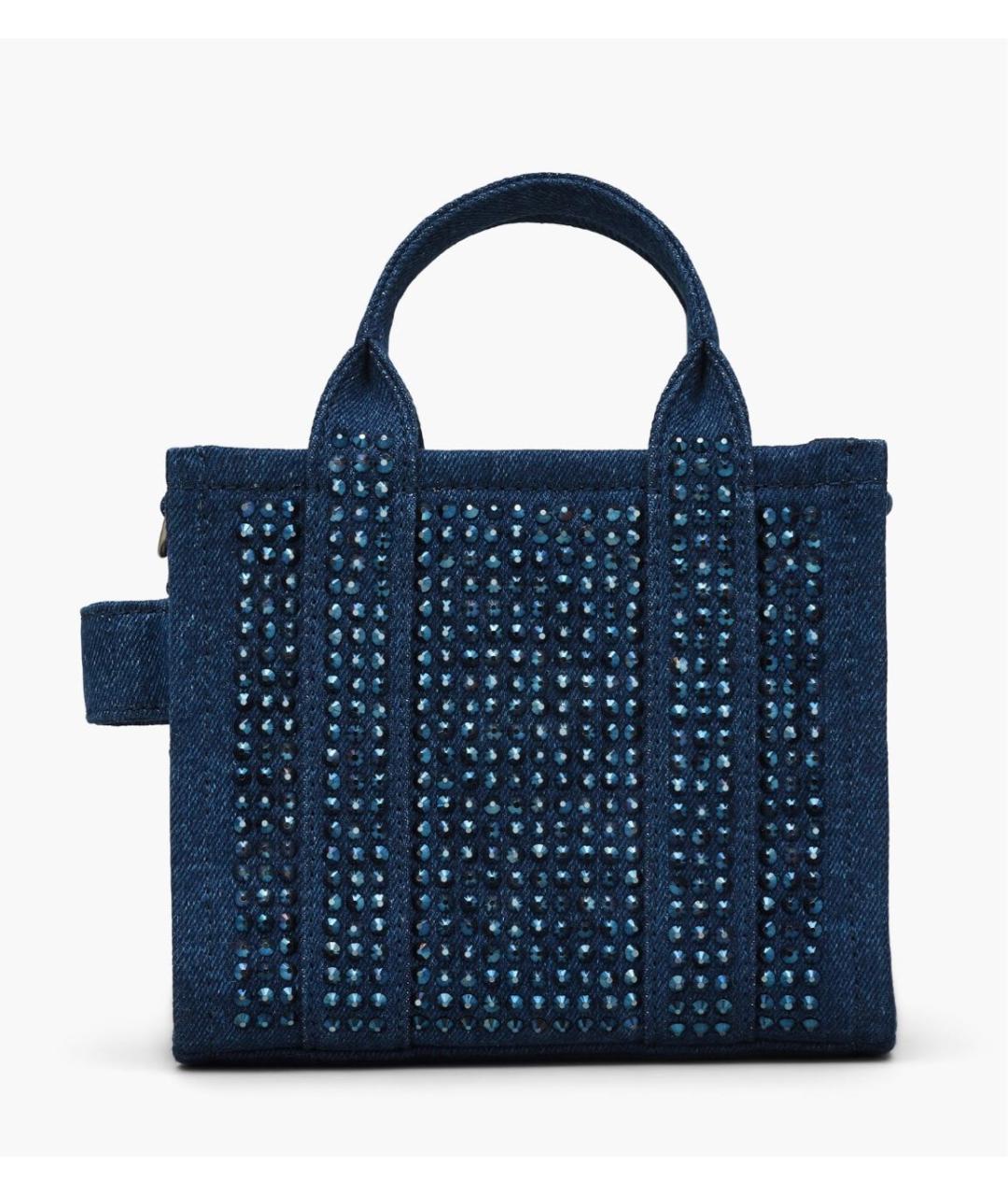 MARC JACOBS Темно-синяя деним сумка тоут, фото 3