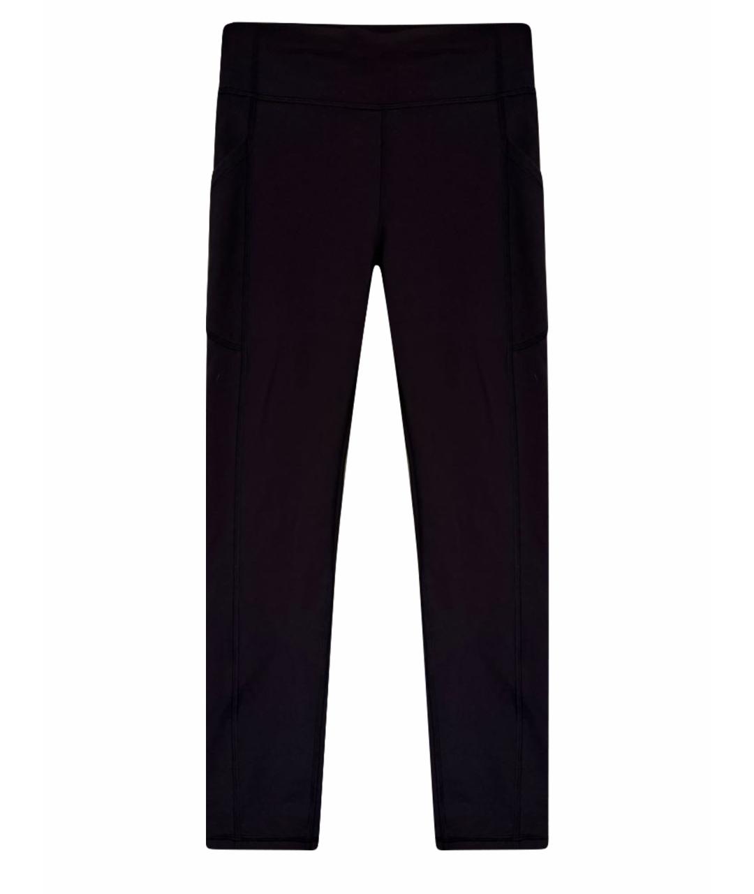 Lululemon Антрацитовые полиэстеровые спортивные брюки и шорты, фото 1