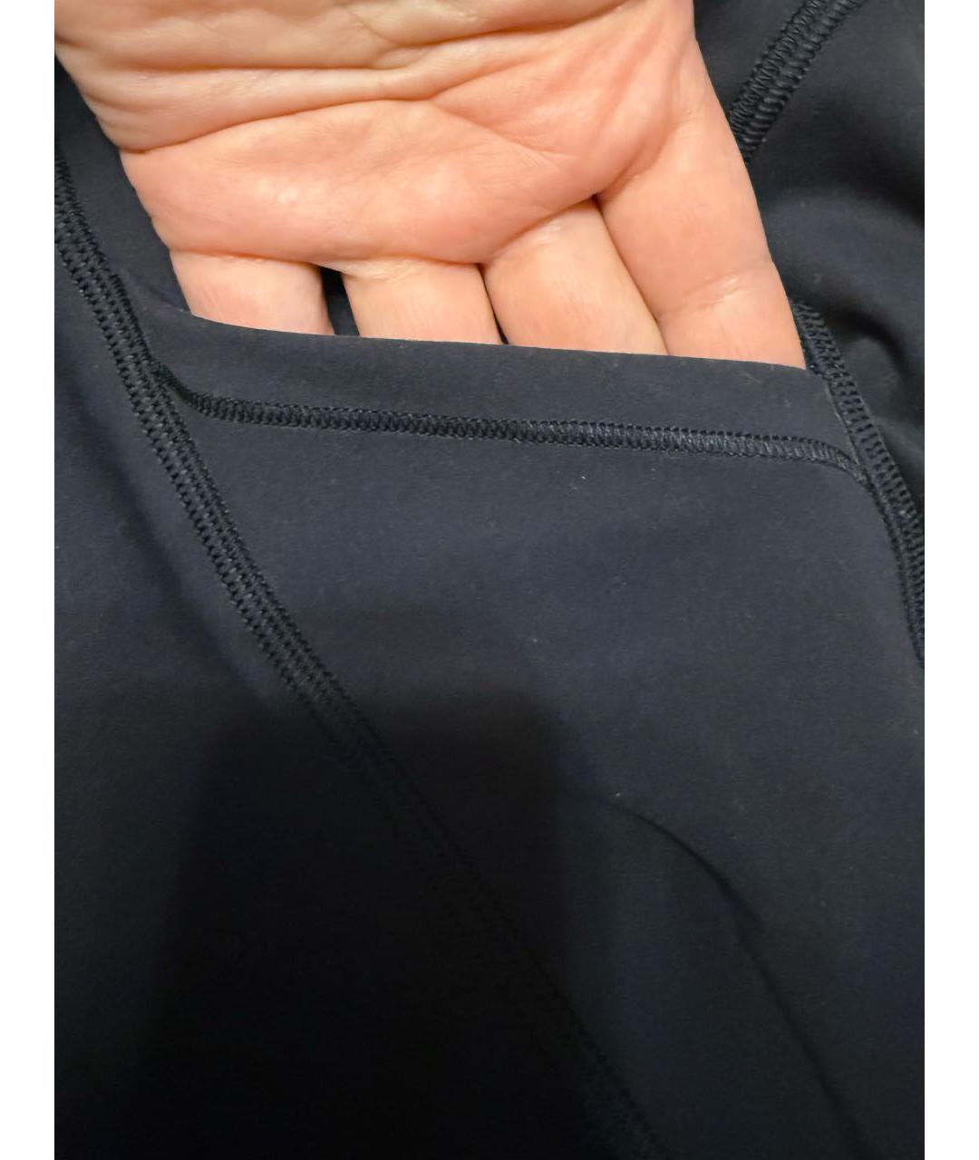 Lululemon Антрацитовые полиэстеровые спортивные брюки и шорты, фото 5