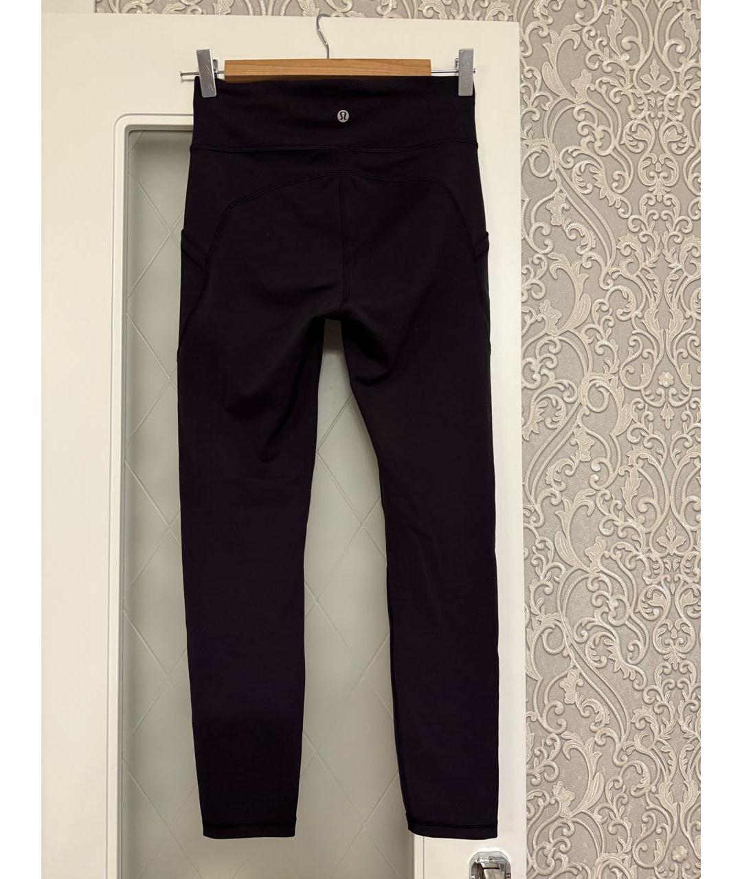 Lululemon Антрацитовые полиэстеровые спортивные брюки и шорты, фото 2