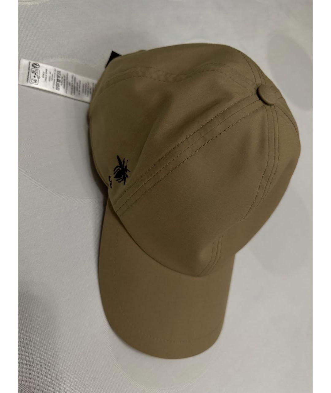 CHRISTIAN DIOR Бежевая кепка/бейсболка, фото 5