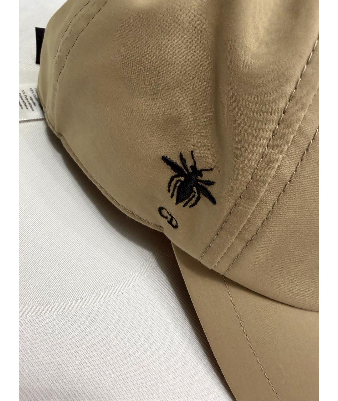 CHRISTIAN DIOR Бежевая кепка/бейсболка, фото 2
