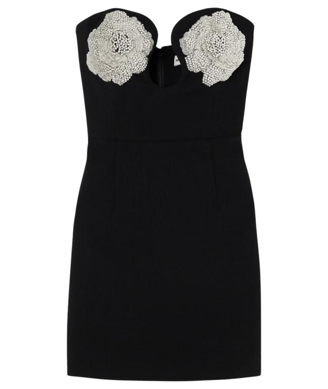 REBECCA VALLANCE Черное полиэстеровое коктейльное платье, фото 1