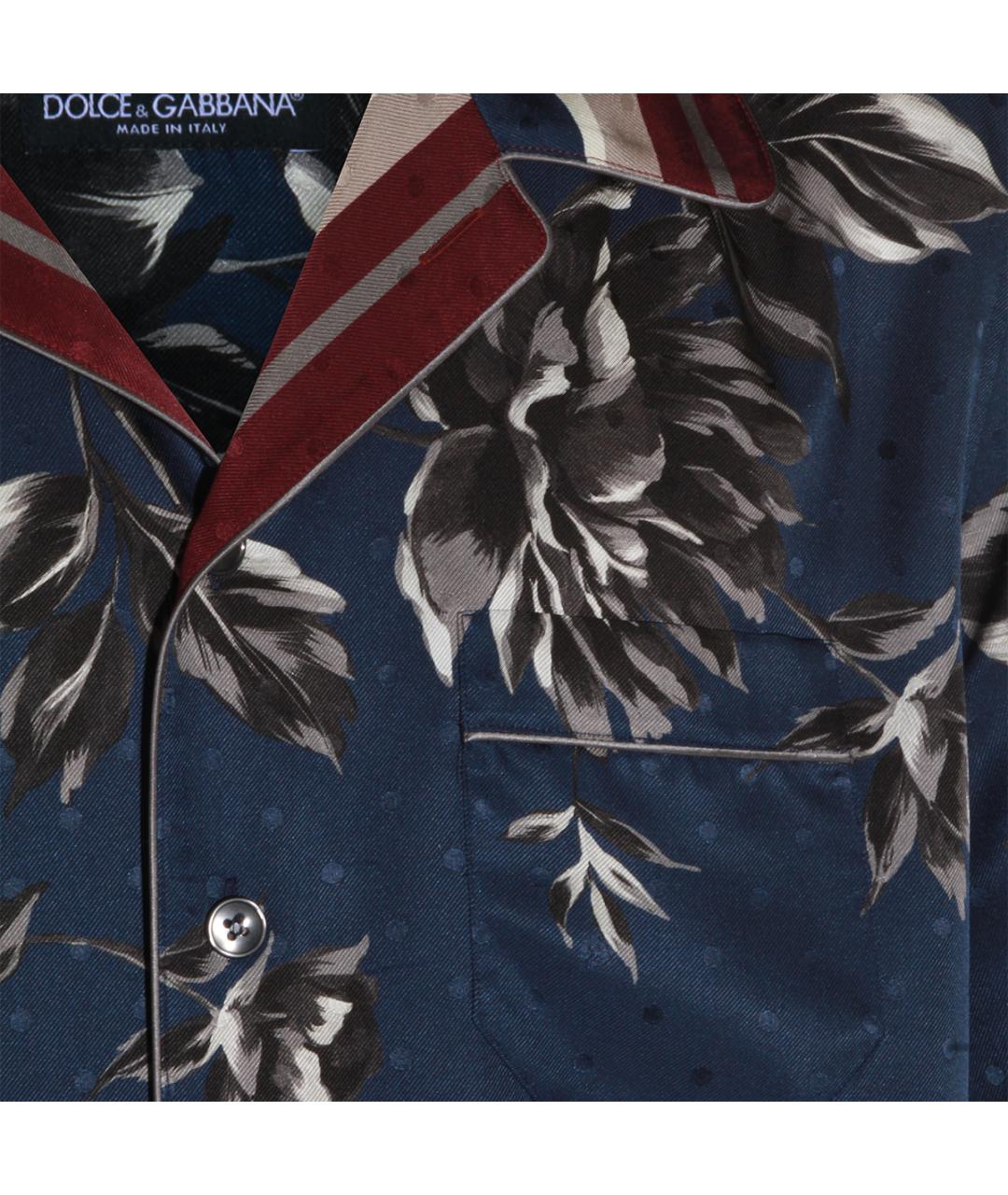 DOLCE&GABBANA Шелковая кэжуал рубашка, фото 3