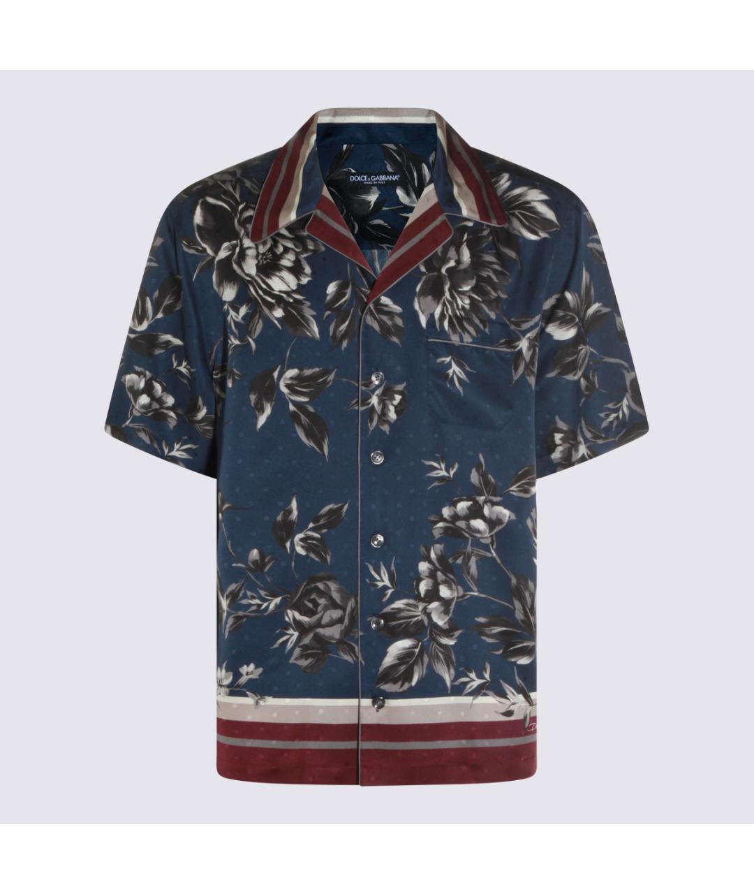 DOLCE&GABBANA Шелковая кэжуал рубашка, фото 5