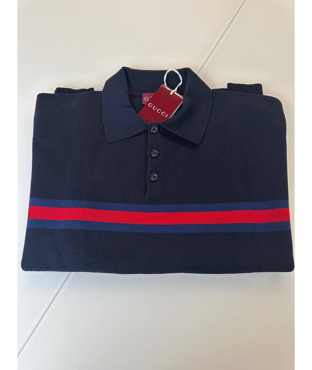 GUCCI Темно-синяя кэжуал рубашка, фото 3